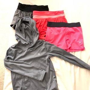 Lot of 4 Old Navy Athletic clothes -good condition